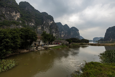 越南宁平和Tam Coc的风景