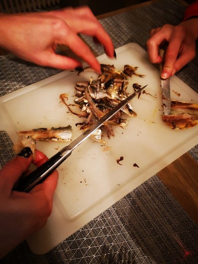 烟熏鲱鱼片，烟熏银鱼