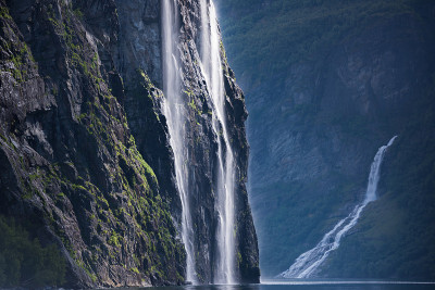 挪威盖兰格峡湾美丽的风景