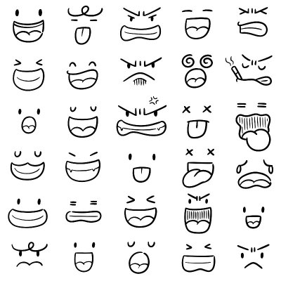 cartoon face