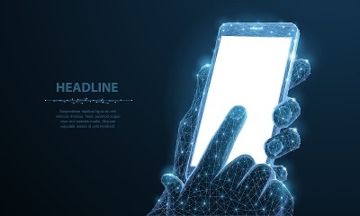 移动电话。