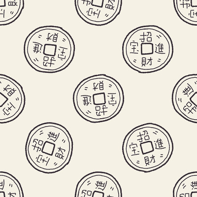 中国新年;金锭的意思是“祝好运”