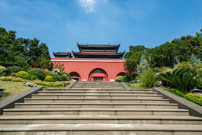 中国南京的古城塔