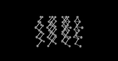 氯化镉分子结构孤立在黑色上