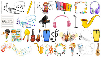 Set of music objects
