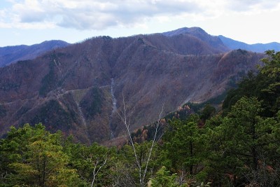 日本，秩父山顶风光
