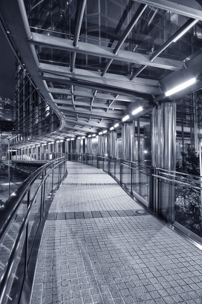 香港夜行天桥