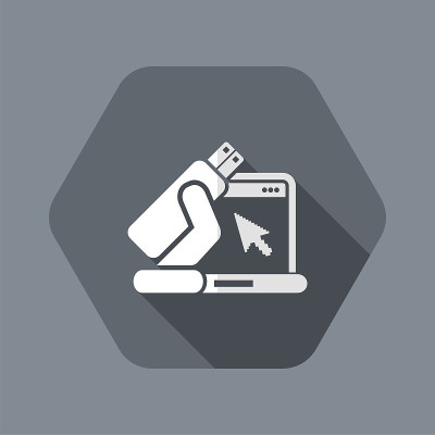 Usb电脑图标