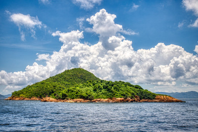华南热带岛，香港