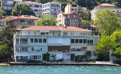 伊斯坦布尔风景-土耳其旅游建筑背景。2018年4月21日，İstanbul，土耳其