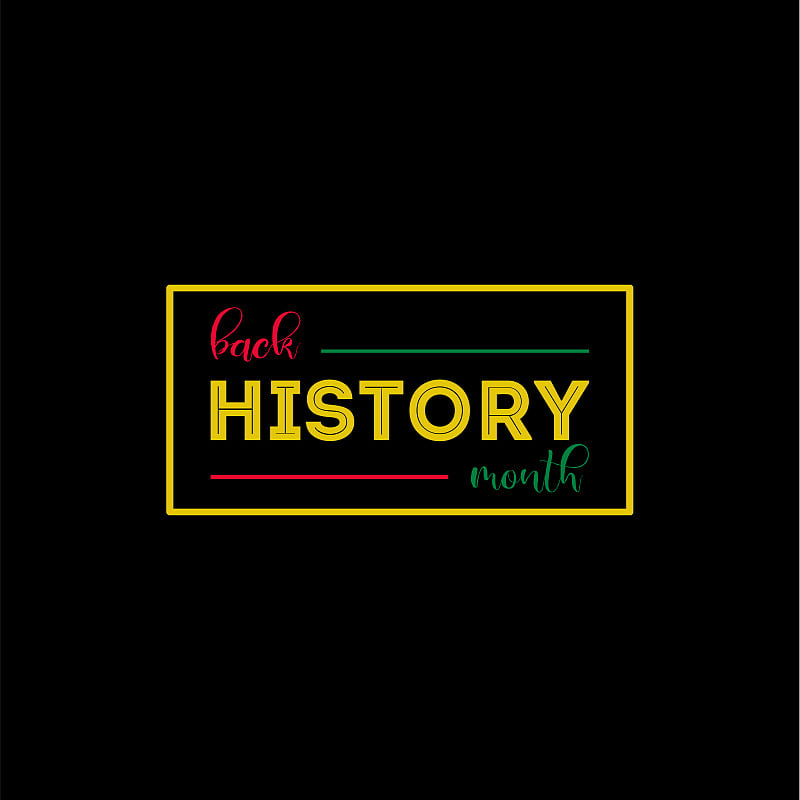 Black History Month Vector Design