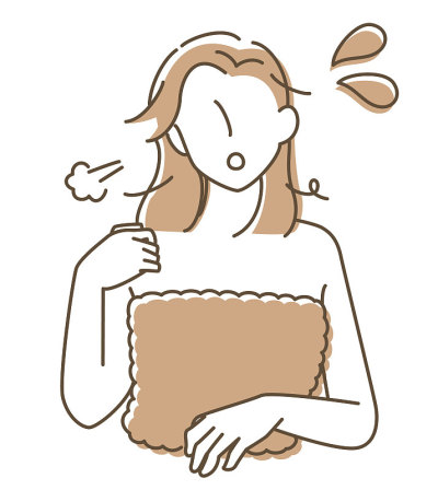 简约少女的女性插画(快点)