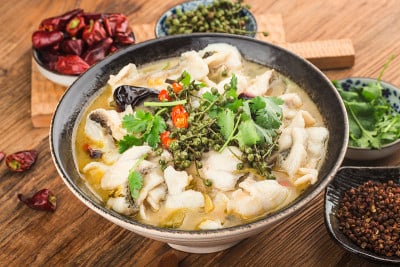 中餐:美味的腌鱼