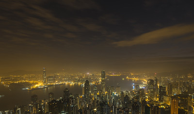 黎明时的香港
