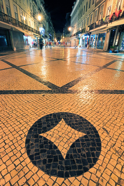 Rua Augusta的夜景
