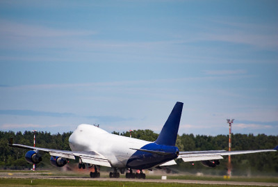 波音747起飞