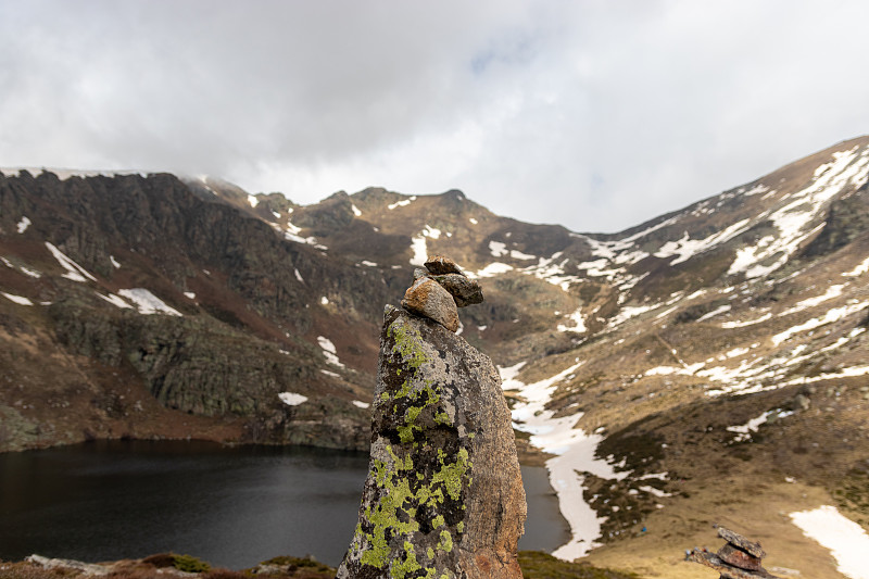 Etang d'appy in Appy (Ax-Les-Termes), Ariege Pyren