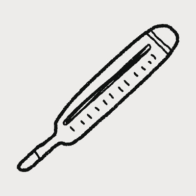 涂鸦温度计