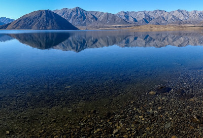 壮丽的风景在极端地形的湖区的高国家