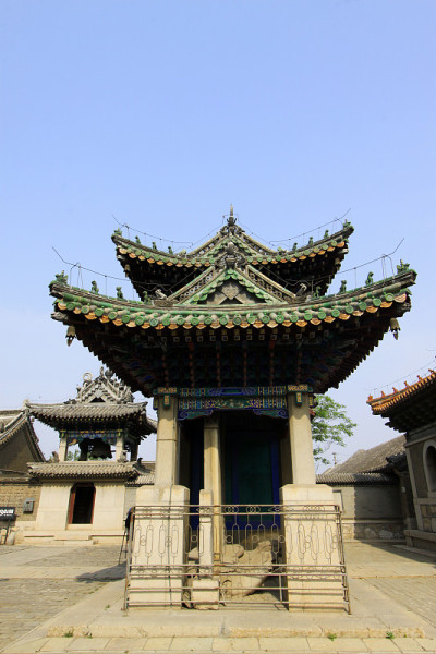 2014年5月18日，中国河北省玉田县集觉寺纪念建筑景观