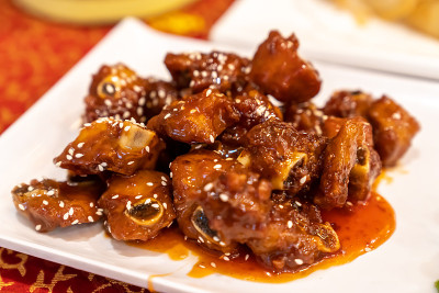 美味的糖醋排骨