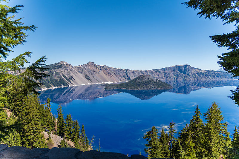 火山口湖,俄勒冈州