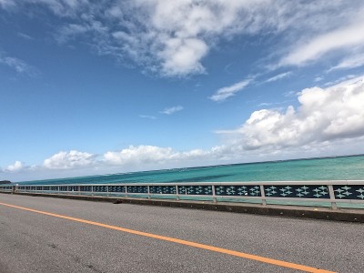 Ikema桥的景色