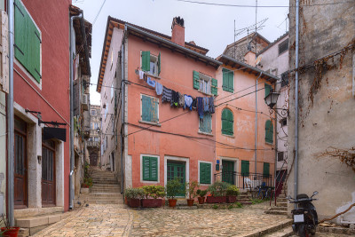 Rovinj (Rovigno)。伊斯特里亚。克罗地亚。
