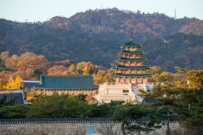 韩国首尔庆福宫。