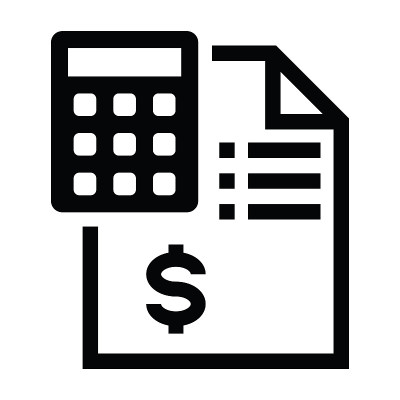 会计，报告，帐户，发票，收入图标