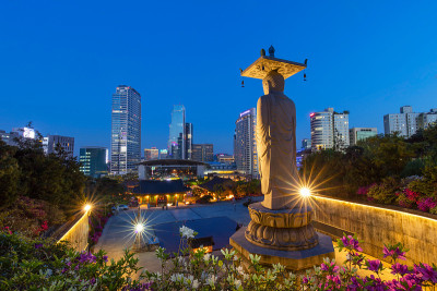 韩国首尔江南区的奉子寺