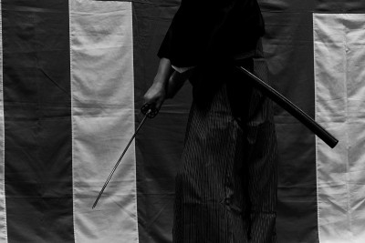 日本传统剑表演