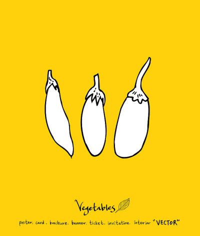 食品菜单插图