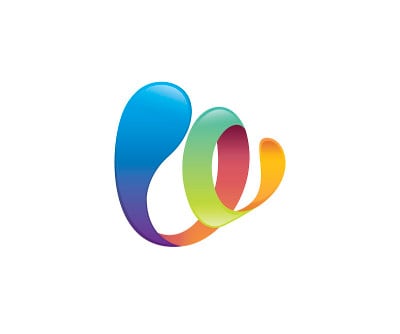 彩色播放矢量图标