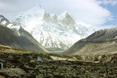 喜马拉雅山的Bhagirathi峰