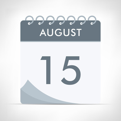 8月15日-日历图标