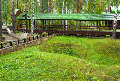Ganina Yama Monastery in Yekaterinburg region, Rus