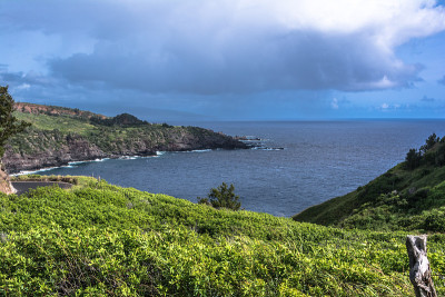 夏威夷毛伊岛，阴天