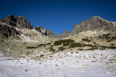 波兰高塔特拉山脉的山峰