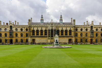 英国剑桥大学国王学院前院