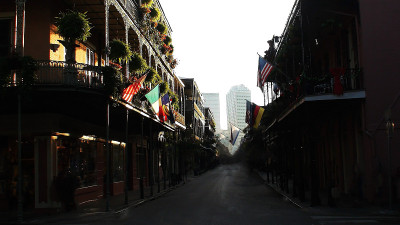 法国区(French Quarter)的酒吧和俱乐部，新奥尔良著名的景点