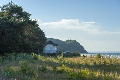 贝贝的海岸景观