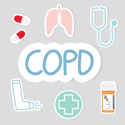 慢性阻塞性肺病(COPD)图标