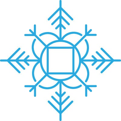 雪花图标图形