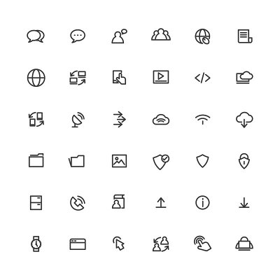 music icon set