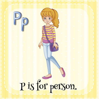 字母P人