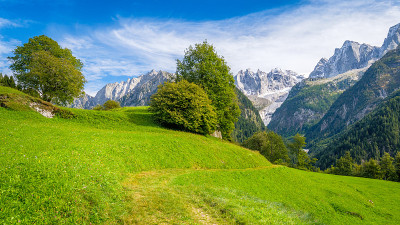 索里奥的夏末初秋(Graubünden，瑞士)