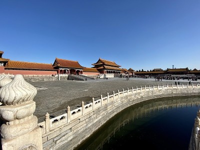 中国北京紫禁城的内景