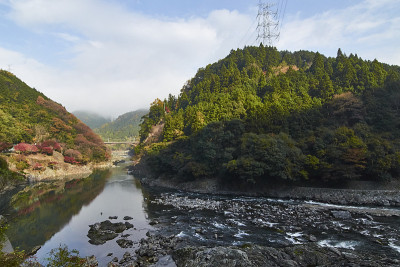 岚山秋景