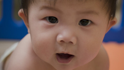特写娃娃脸